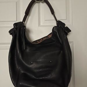 Large B Makowsky leather handbag with dust bag